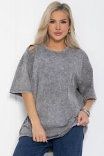 Футболка Микель (серая) Б12599-20 LT Collection