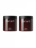 Набор солей-скрабов для тела (Лес, Ягоды) БАНЯ  The Act Body Salt Scrubs Set