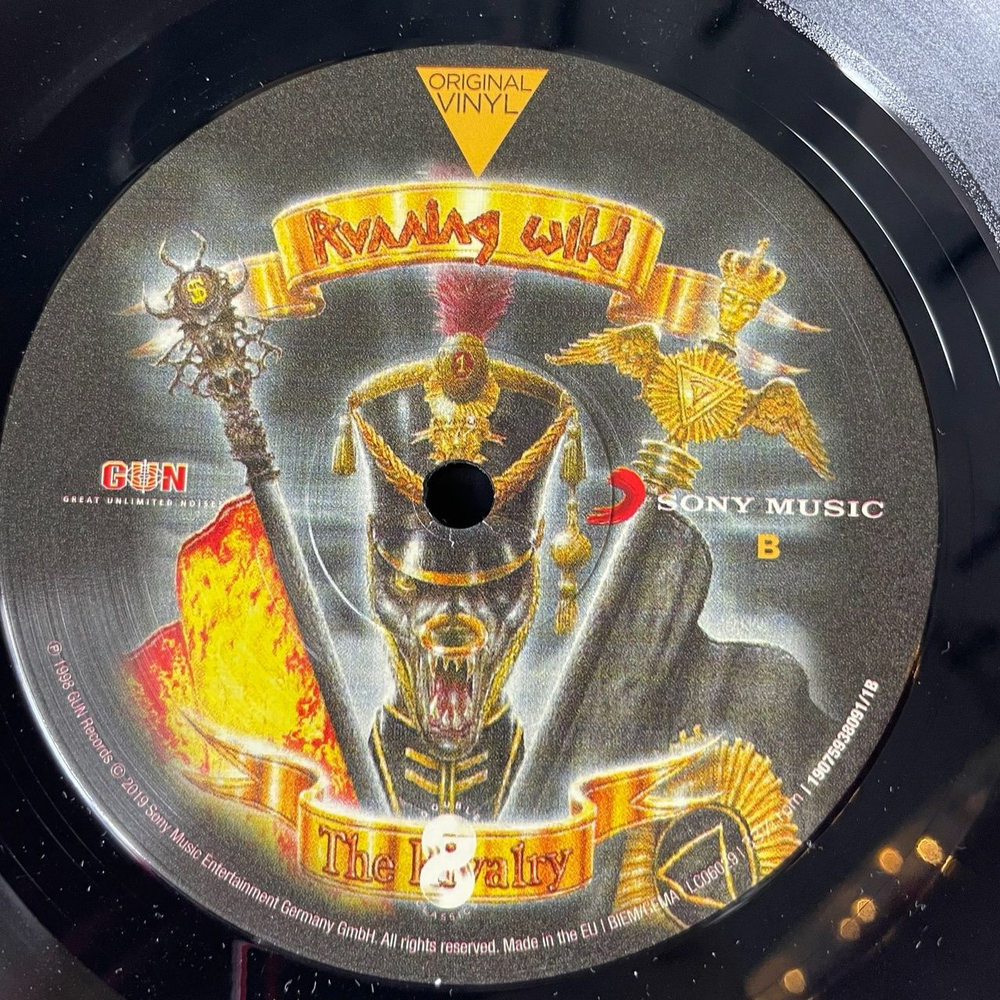 Винтажная виниловая пластинка LP Running Wild The Rivalry Victory (EU 2019)