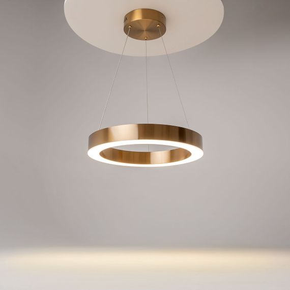 Подвесная светодиодная люстра Maytoni Saturno MOD415PL-L36BS4K