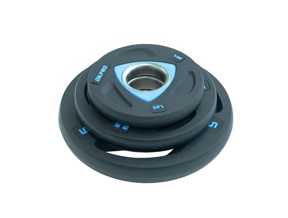 Диск олимпийский полиуретановый 2,5 кг OKPRO