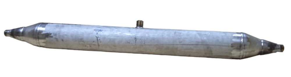 Ресивер 24846.00.100 (15 литров) - Емкость сварная из нержавеющей стали 12Х18Н10Т, объемом 16,5 литра, рабочее давление до 5 МПа, три выхода G3/4"