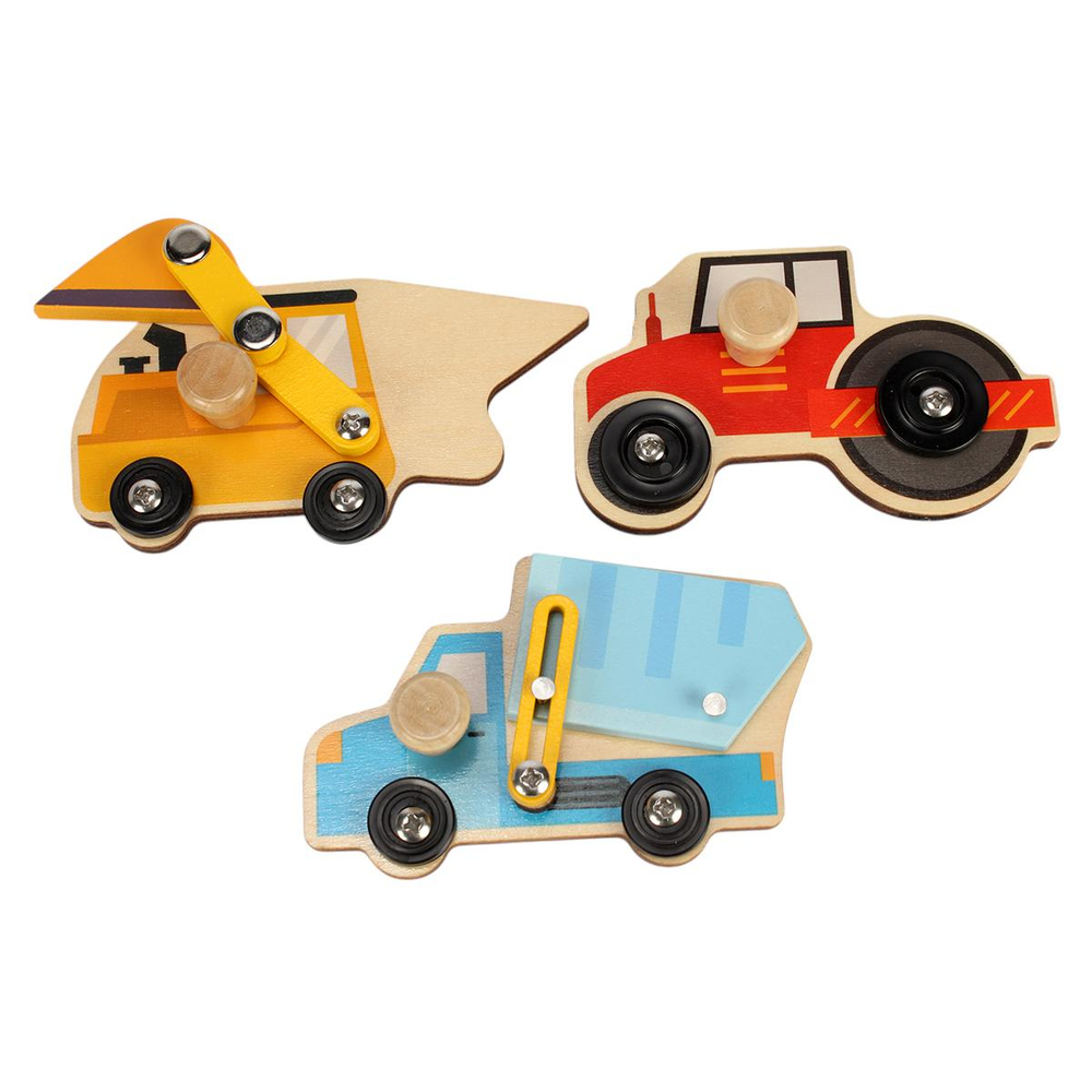 Развивающая игрушка деревянная Бизиборд, коробка C-41822