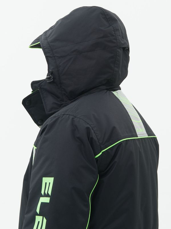 Костюм зимний Elbrus ткань Hit Membrane цвет Черный/Лайм