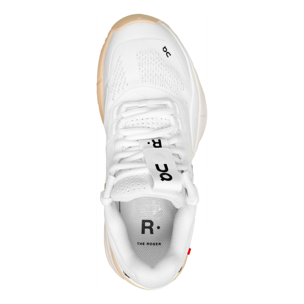Женские теннисные кроссовки On The Roger Pro Women - White, Beige