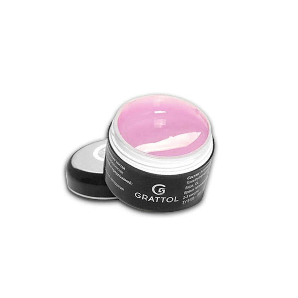 GRATTOL Гель камуфлирующий Camouflage Gel Light Pink, 15 мл