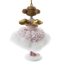 GAEM Фигурка декоративная подвесная "Ангел", L7 W7 H10,5 см, 2в.