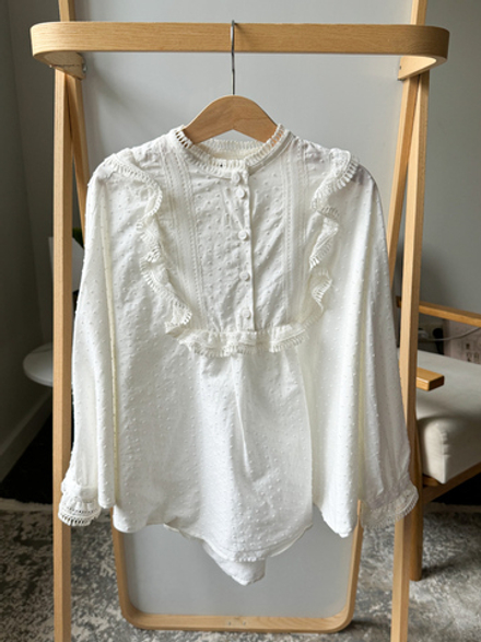 Хлопковая блузка H&M, 110-116