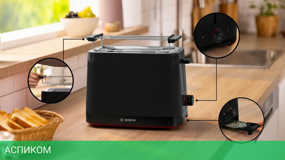 Тостер Bosch TAT3M123
