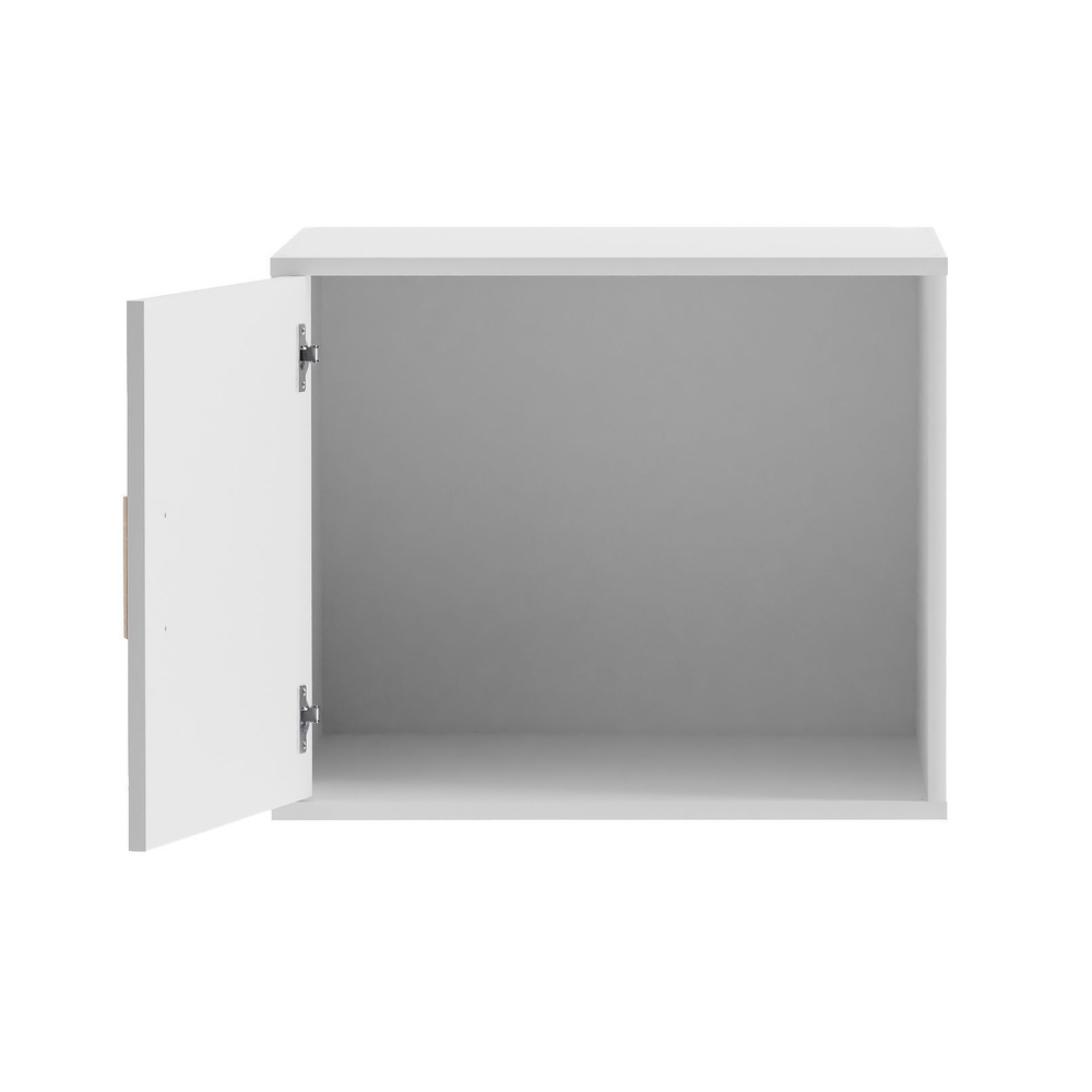 Dipriz Антресоль на шкаф Моби, 1 дверь, 60х58х50 см, с ручкой из массива дуба