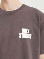 Мужская Футболка Obey Stamped