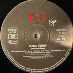 Bryan Ferry ‎– Boys And Girls (Европа 1985г.)