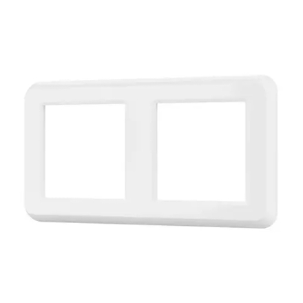 Рамка пластиковая FRM-VERSA-PL-2-WH (Arlight, -) 043776