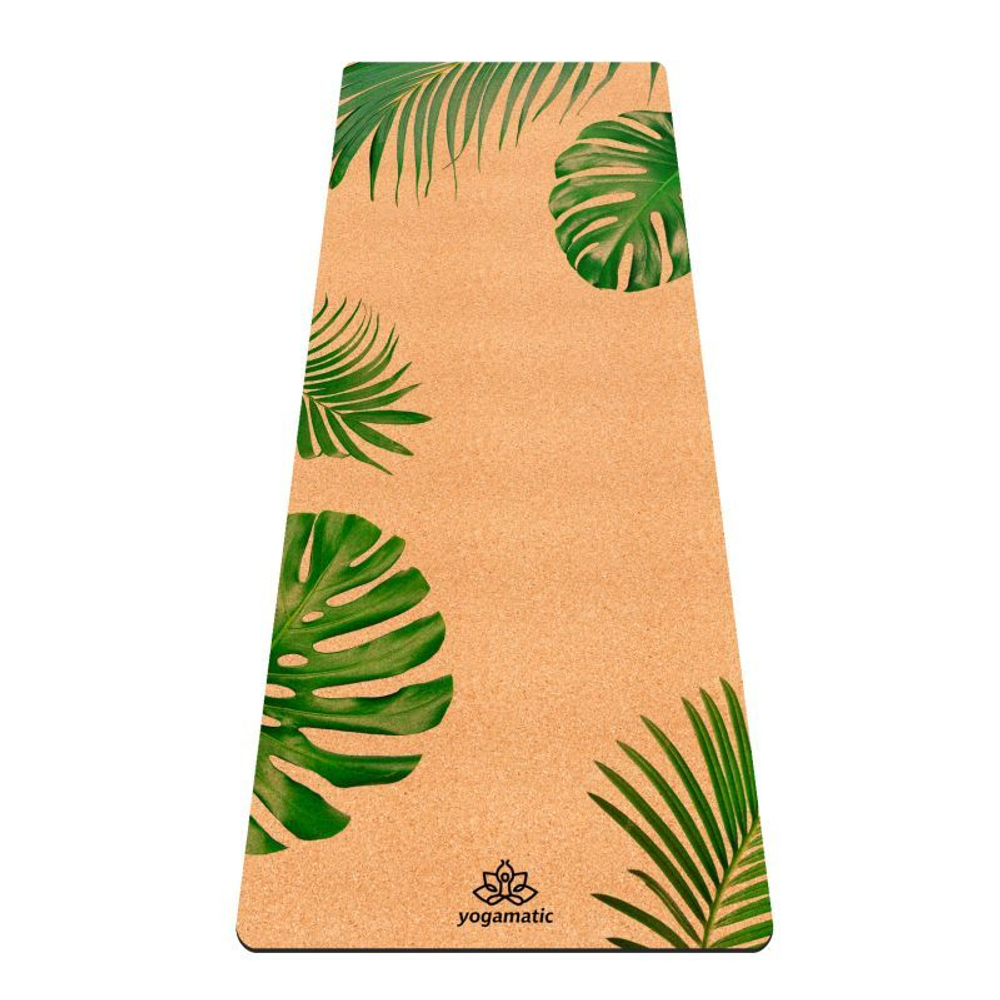 Пробковый йога коврик Tropic 183*66*0,4 см