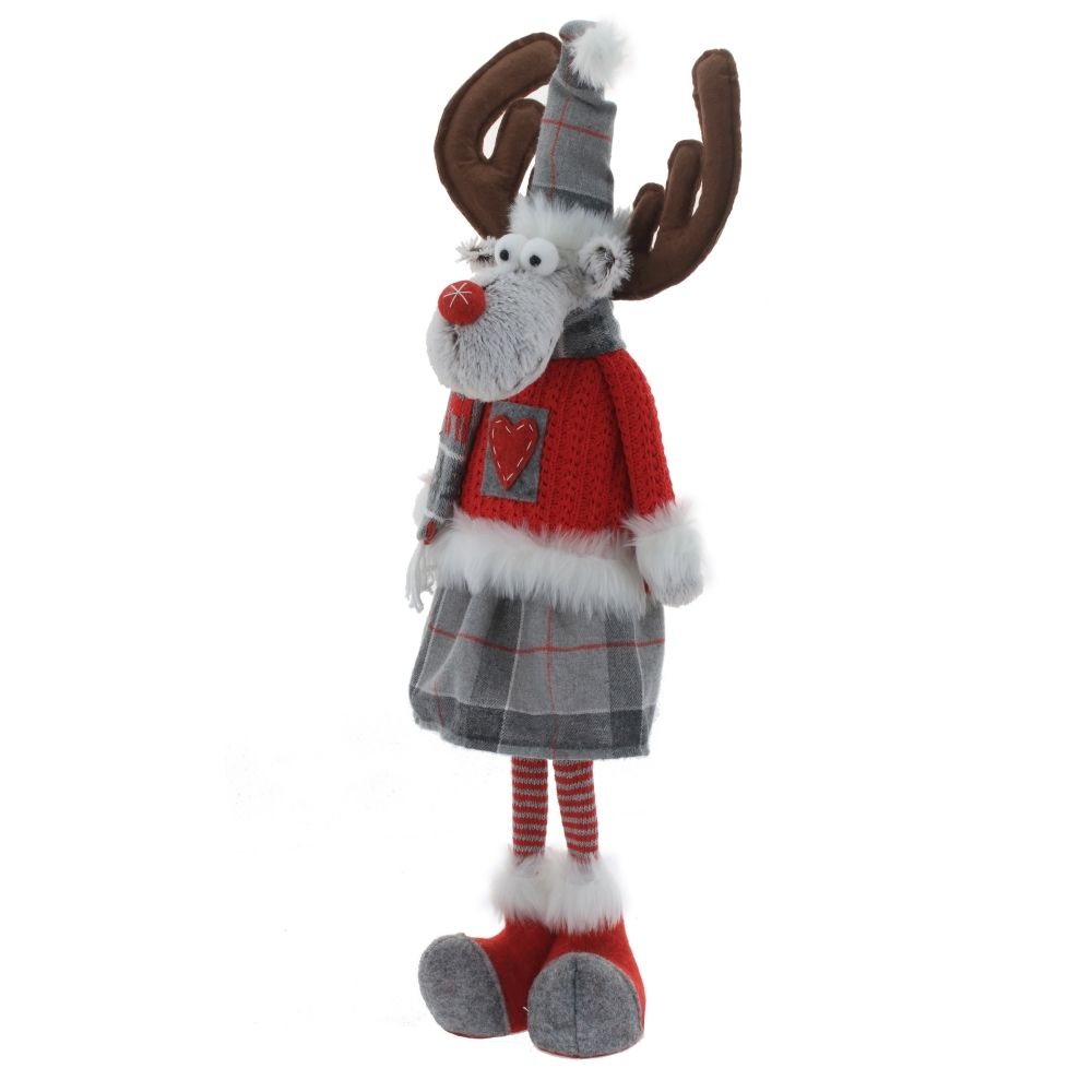 GAEM Игрушка набивная "Олень", L28 W15 H72/64 см, 2в.