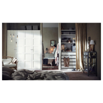 Гардероб PAX IKEA с 5 ящиками 150x58x201 см (белый) 150*58*201 см, Белый   Фиеста