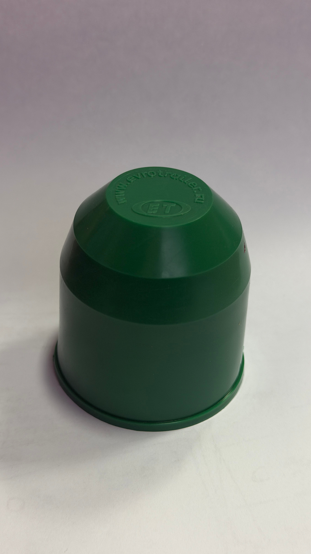 Колпачок на шар фаркопа без надписи, пластик, зеленый