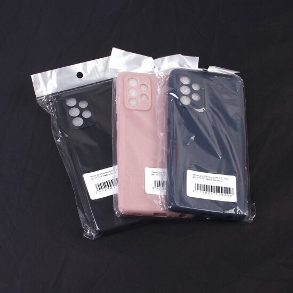 Чехол для Samsung Galaxy A72 5G, ТПУ, 011010 Сиреневый