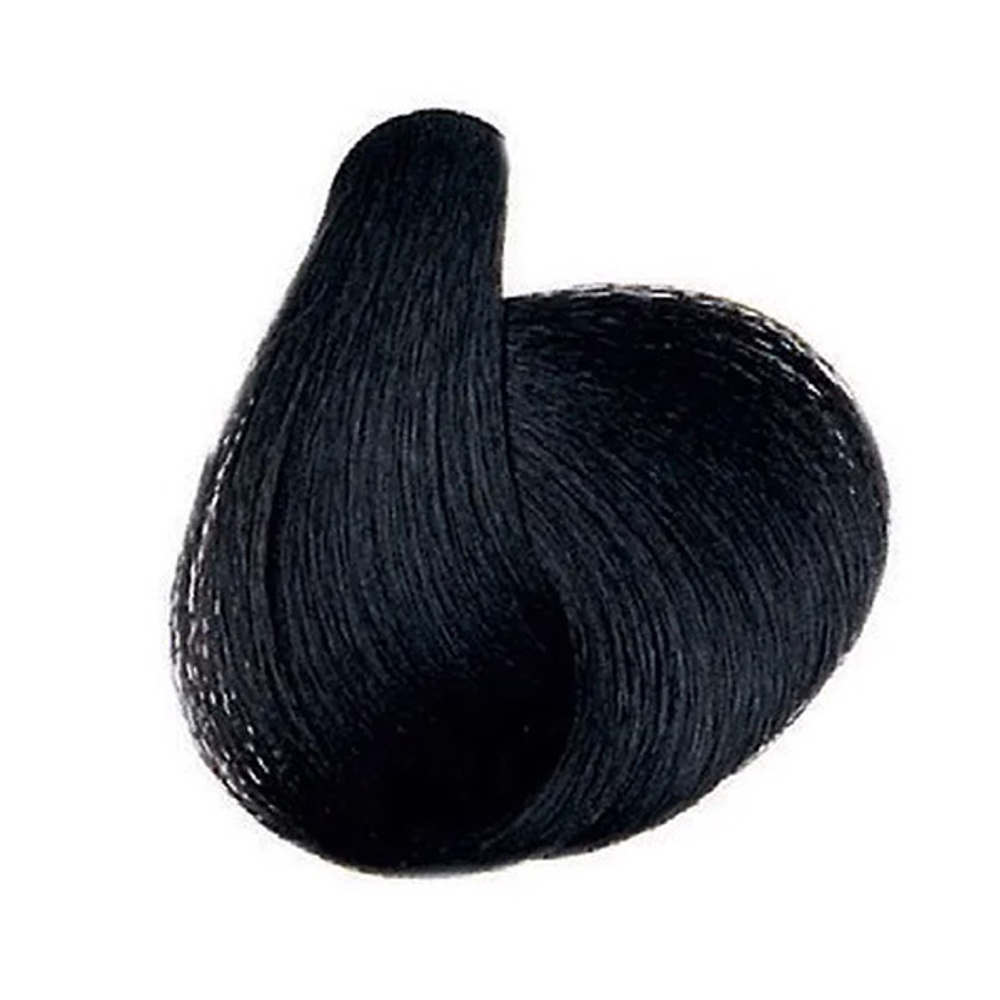 Стойкая безаммиачная краска Оттенок #1 Интенсивный черный Green Light Tonality Soft Color Intense Black Ammonia Free Coloring Cream 100мл