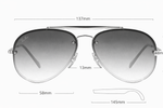 Ray Ban Blaze Large Aviator RB3584 C5 / 58 mm
