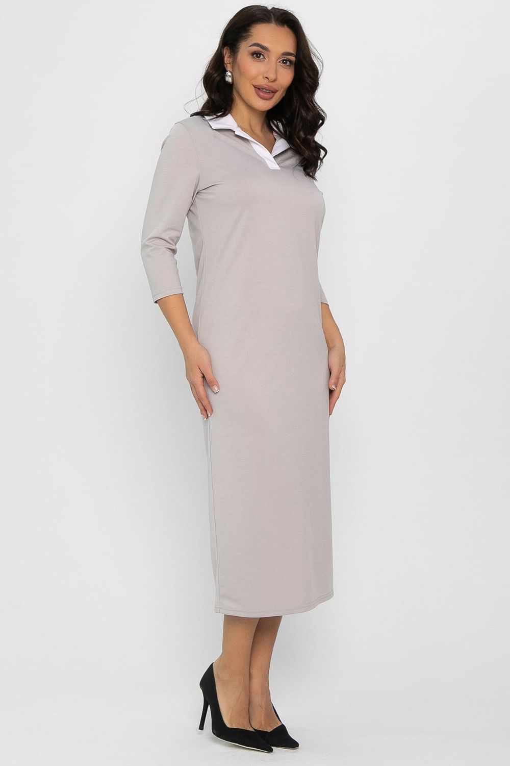 Платье Индиана (серое) П14612-10М LT Collection