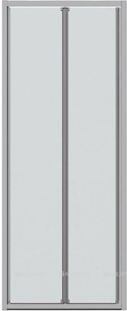 BD100.4120A Душевая дверь BRAVAT Drop 1000X2000 в нишу с 1 сдв. дверью. 6 мм проф. алюм.