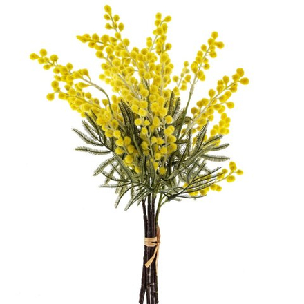 GAEM Цветы искусственные "Букет Мимозы", L20 W20 H41 см