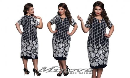 Платье 00190-голубой Minova