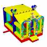 Коммерческий надувной батут «Динопарк 2» с крышей, 6*4*4,3 м