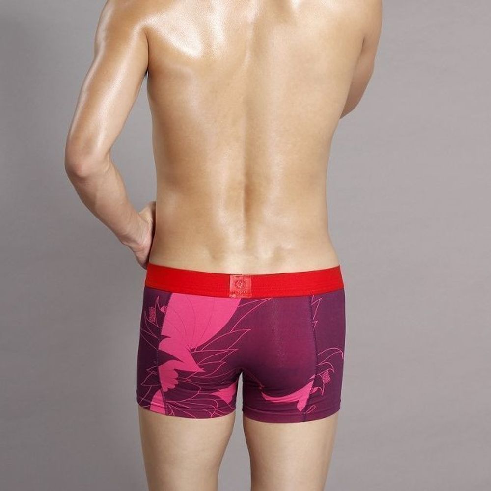 Мужские трусы боксеры GMW Purple Boxer