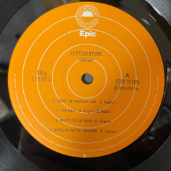 Винтажная виниловая пластинка LP Kansas Leftoverture (Japan 1976) (No Obi)