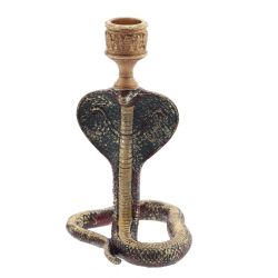 GAEM Подсвечник "Змея", L10 W10 H18 см, 2в.