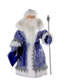 Дед Мороз под елку. Фарфоровая кукла Дедушка Мороз