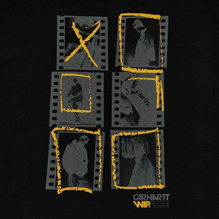 Футболка мужская Carhartt WIP Contact Sheet артикул:I033178_black - купить в магазине Дайс