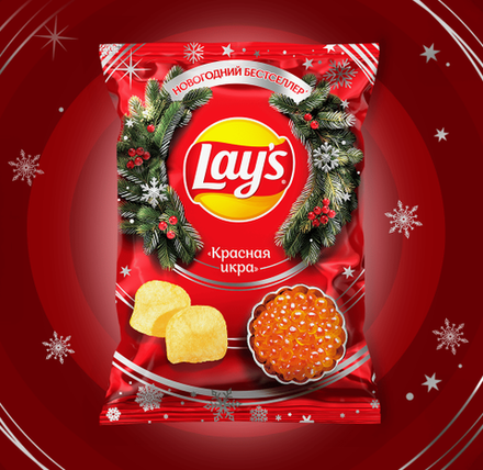 LAY'S® «Красная икра» 140г.