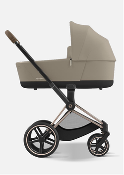 Cybex Детская коляска Priam IV Rosegold 2 в 1 цвет Cozy Beige