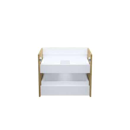 Тумба подвесная IDDIS Bild, 60 см, дуб светлый, BIL60V0i95