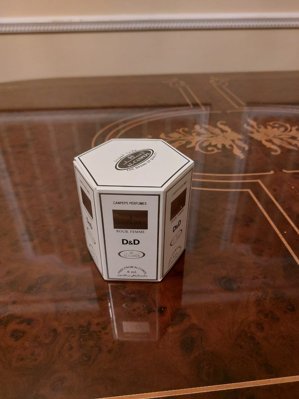 Духи масляные мужские D&D Pour Femme, 6 мл