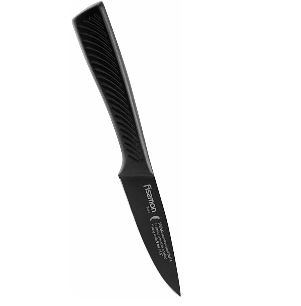 Нож SHINAI овощной 9 см с покрытием Graphite