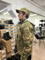 Куртка с мягкой подкладкой / мох