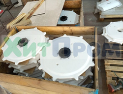 Колесо поворотное пластиковое