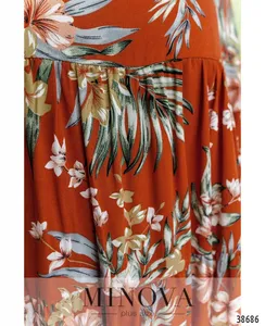 Платье 8614-1Б-кирпичный Minova