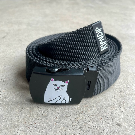 Ремень Ripndip LORD NERMAL WEB BELT BLACK