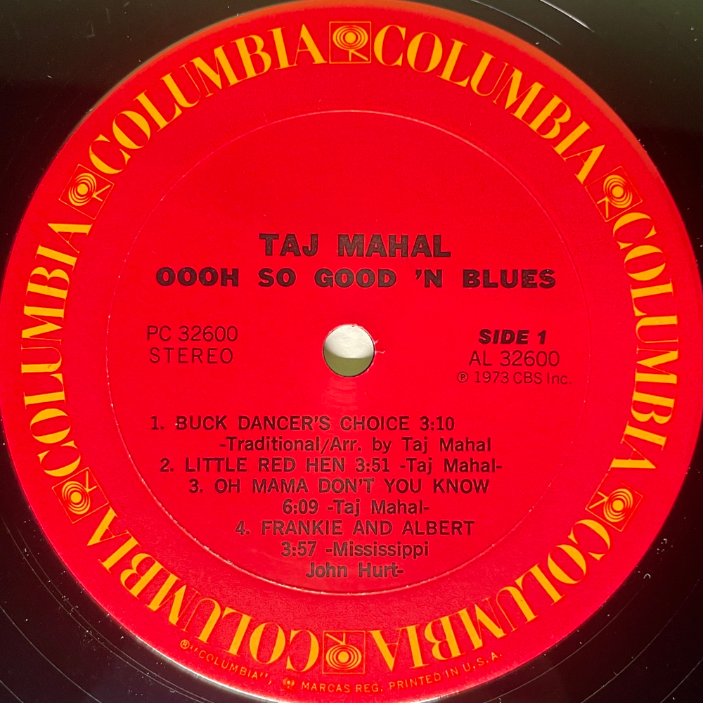 Taj Mahal ‎– Oooh So Good 'N Blues (США 1973г.)