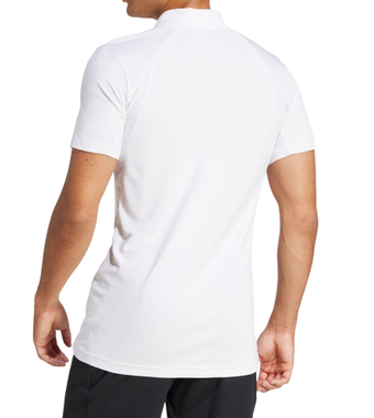 Мужское теннисное поло Adidas Tennis Climacool FreeLift - белое