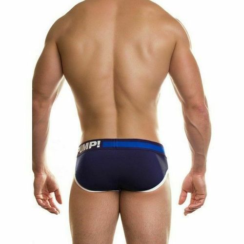 Мужские трусы брифы темно-синие Pump Dark Navy Brief H69