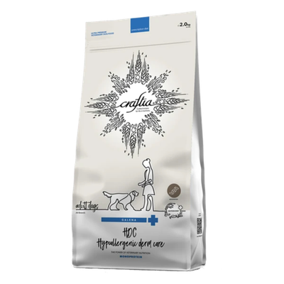 Craftia Galena Dog Hypoallergenic Derm Care Гипоаллердженик при пищевой аллергии 2кг.