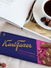 Шоколад молочный Fazer с лесными орехами и изюмом 200 г