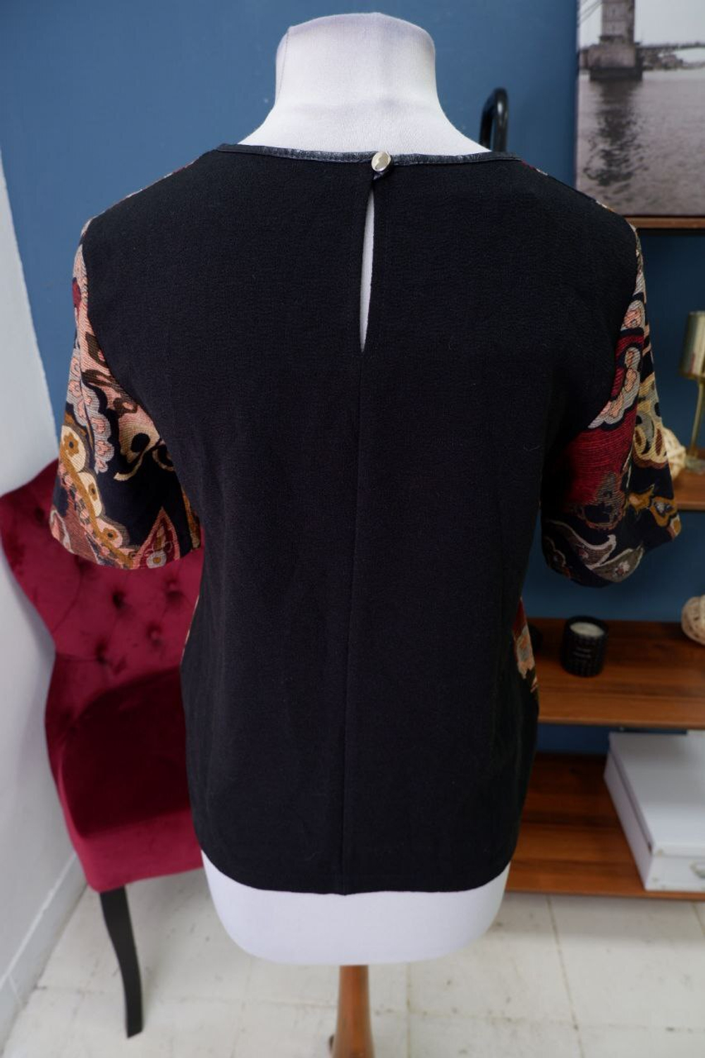 Джемпер La Fee Maraboutee с коротким рукавом 44 размер