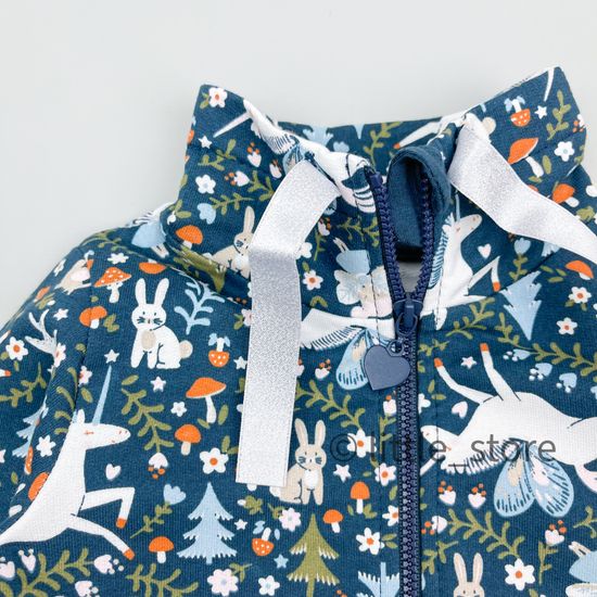 Толстовка из футера с начесом "Лесная фея"